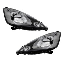 Halogen Scheinwerfer Set links & rechts Hauptscheinwerfer H4 für Honda Jazz III