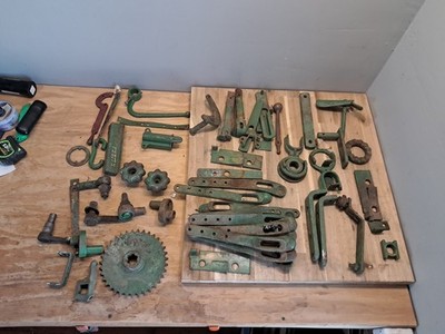 LOT Of Parts Farm Johnn Deere Baler  Or Mower Parts JD Equipment  Os279