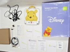 DISNEY WINNIE THE POOH HANNSPREE 9.6" LCD TV 2005 ORIGINAL BOX PAPERWORK REMOTE
