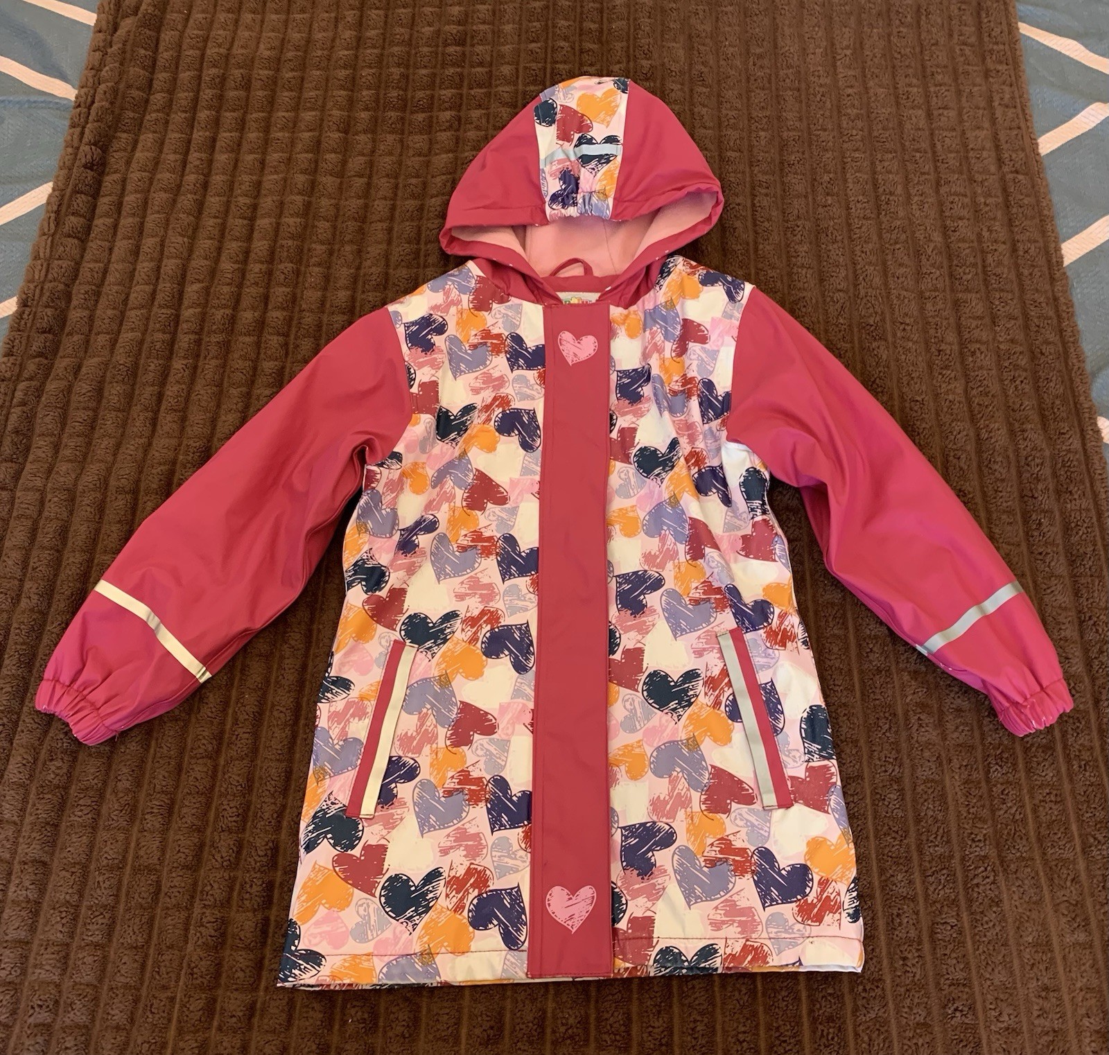 Girls jacket coat, size: 6-8years image 2