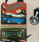 Hot Wheels RLC 2007 Membership Car- Volkswagen Drag Truck - Blue Chrome w/ Pin