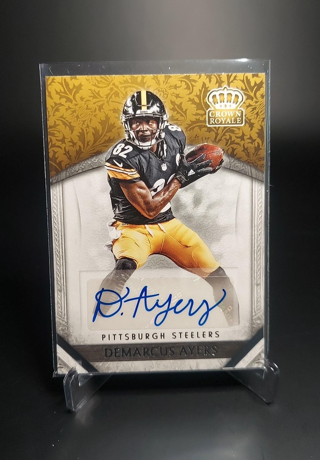 2016 Panini Crown Royale #58 Demarcus Ayers Rookie Autographs