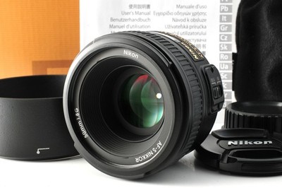 Near Mint w/Box] Nikon AF-S NIKKOR 50mm F1.8 G F Mount Lens From