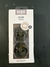 (2) Bibs Color Collection Soft Natural Rubber...