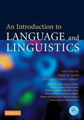 An Introduction to Language and Linguistics - Paperback - VERY GOOD