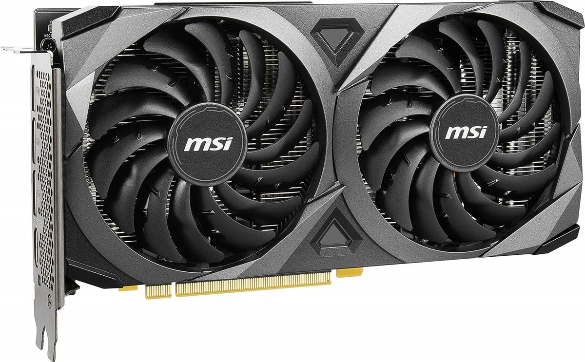 MSI NVIDIA GeForce RTX 3060 VENTUS 2X OC 12 GB GDDR6 Graphics Card