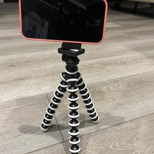 Phone Tripod, Flexible Tripod for iPhone and Android Cell Phone, Portable Small