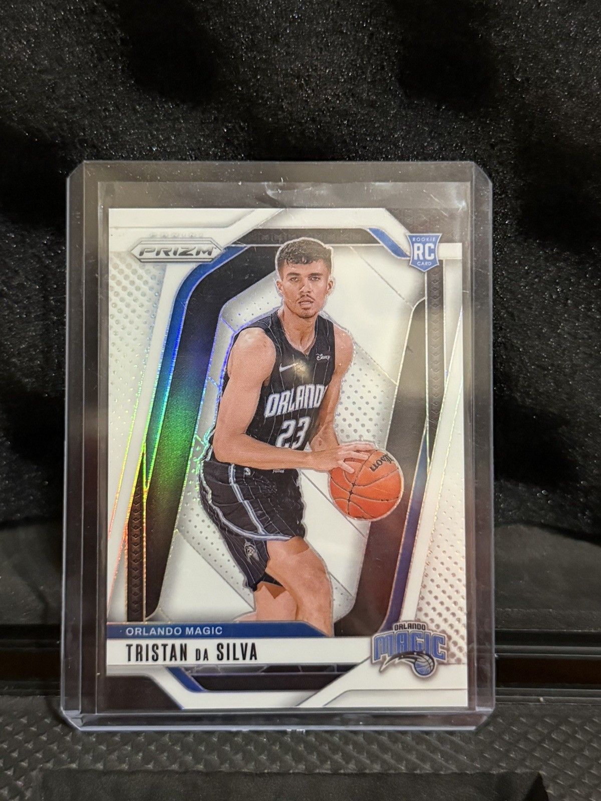 2024-25 Panini Prizm White Prizm 124/175 Tristan da Silva #256 Rookie RC