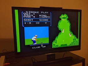 NES Original Nintendo Console, Box, 7 Games, Game Genie, Eleminator