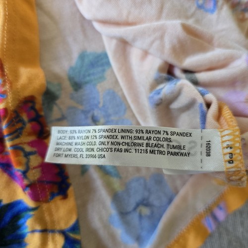 Soma Cool Nights Pajama Set Size XS Floral Lace - Bild 6 von 14