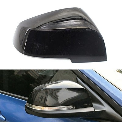 Gloss Black Right Mirror Cover Cap for BMW F20 F21 F22 F30 F31 F32 F33 F36 E84