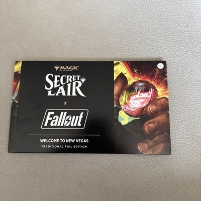 SECRET LAIR X FALLOUT : WELCOME TO NEW VEGAS FOIL EDITION 