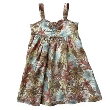 Janie and Jack Floral Sweetheart Ruffle Dress Size 5 NWT