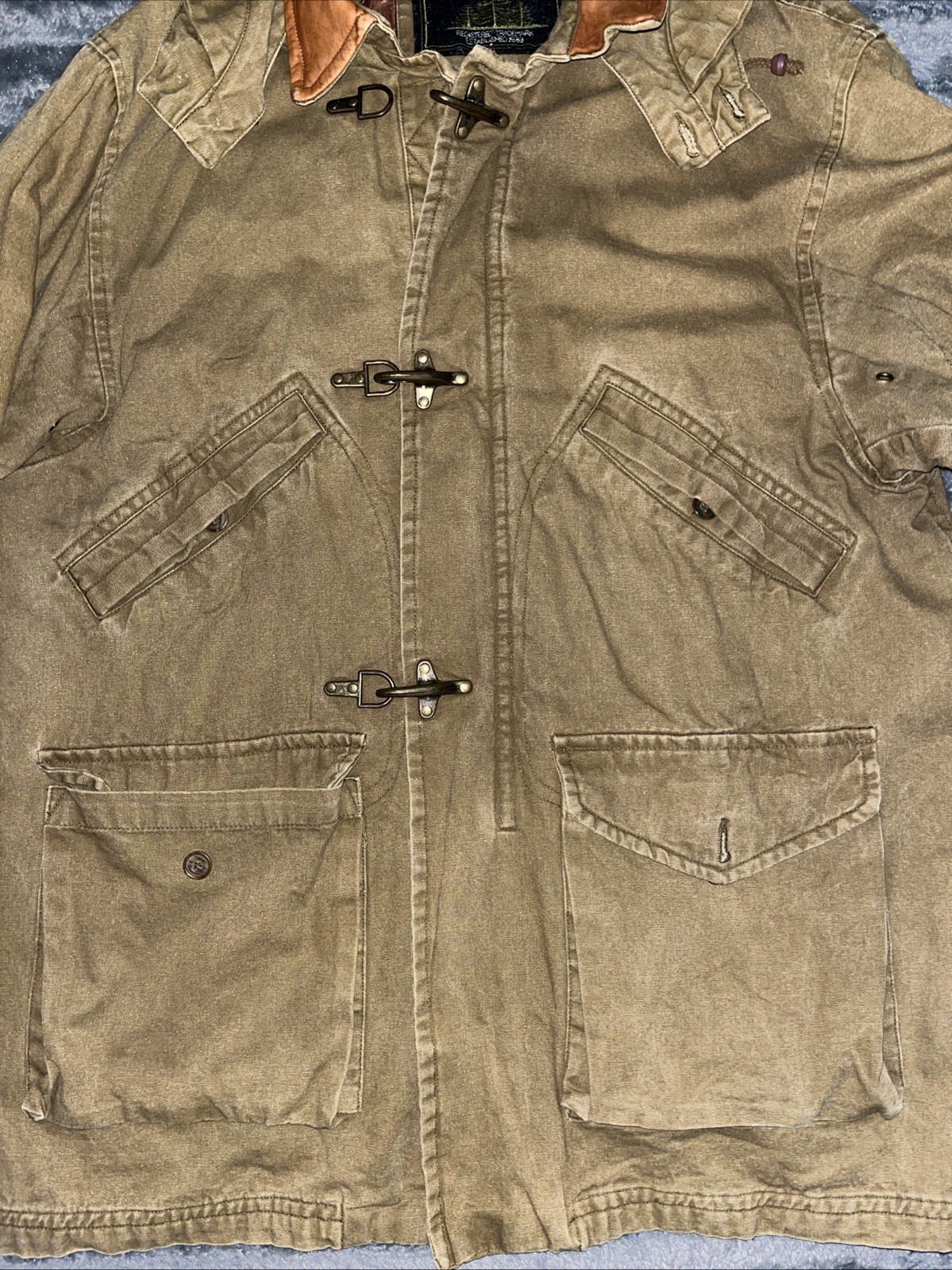 Structure Outerwear Jacket Medium Fireman Clasp B… - image 4