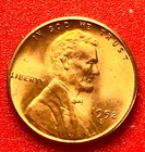 1952-S Lincoln Wheat Cent Penny GEM RD BU From an Original Bank Roll
