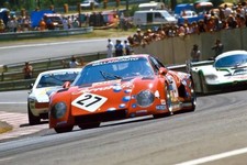 Dominique Macaud Roberto Marazzi Maurizio Micangelli Ferrari 512BB- Old Photo