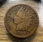 1899 Indian Head Cent - Actual Coin Shown - Free Shipping & Tracking INV#89