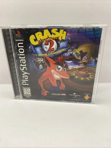 Crash Bandicoot 2 Cortex Strikes Back PlayStation 1 PS1 Complete CIB Tested