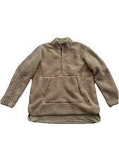 Nike Men's Yoga Sherpa Therma-FIT Fleece Pullover Sweatshirt Size M dium-EUC