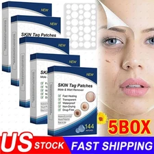 720× Skin Tag Remover Patches Quick Effective Mole Wart Removal Pad Sticker