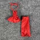 Vintage 1970’s Kenner Darci Doll Outfit Firecracker Red Skirt Top HTF