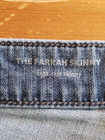 AG Jeans The Farrah Skinny High-Rise Jeans Size 29R- Dark Blue — photo 7