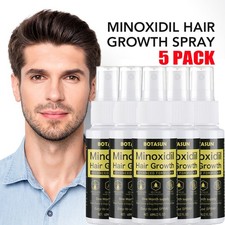 5xBOTASUN Minoxidil 5 Extra Strength Spray For Men Hair Regrowth Treatment 60ml