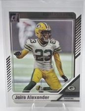 2024 Panini Clearly Donruss Jaire Alexander #22 Packers