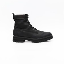 Timberland Mens Work Boots Black Size UK 11 Leather Boots