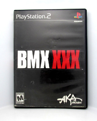 BMX XXX (PlayStation 2) PS2 TESTED Works /See Video  - Rare -READ DESCRIPTION