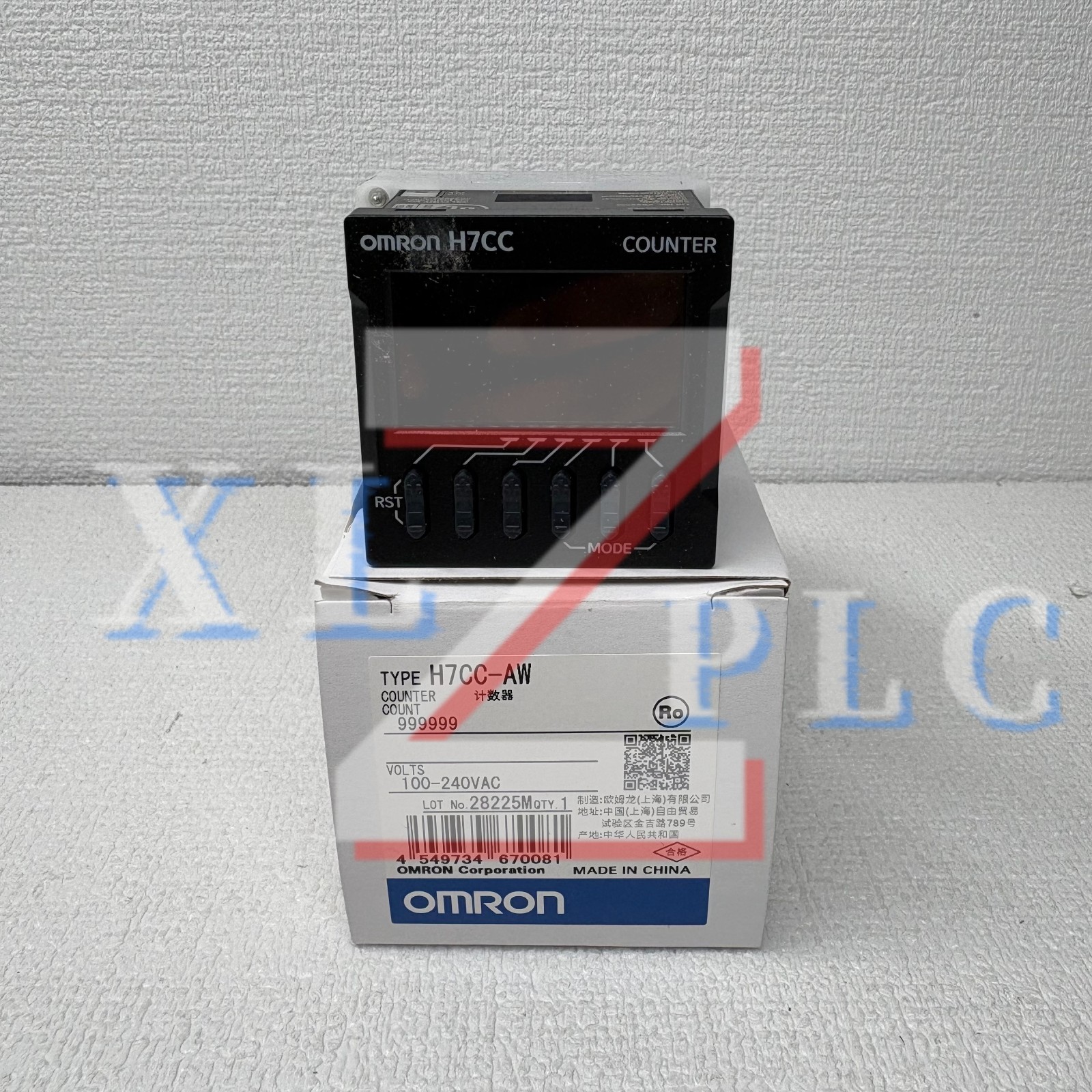 1PCS New Omron H7CC-AW 100-240VAC digital counter In Box*