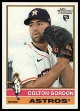 Colton Gordon 2025 Topps Heritage #637 RC Houston Astros Rookie