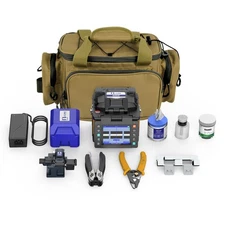 JILONG Fiber Optic Fusion Splicer ,4 Motors Core Alignment Splicer Suit for FTTR