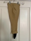 NEW Tuffrider Size 2 Toddler Lowrise Pull On Breeches Tan Cotton Stretch — photo 4