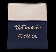 MALBON X BETTINARDI CR ME  NAVY VALUABLE POUCH
