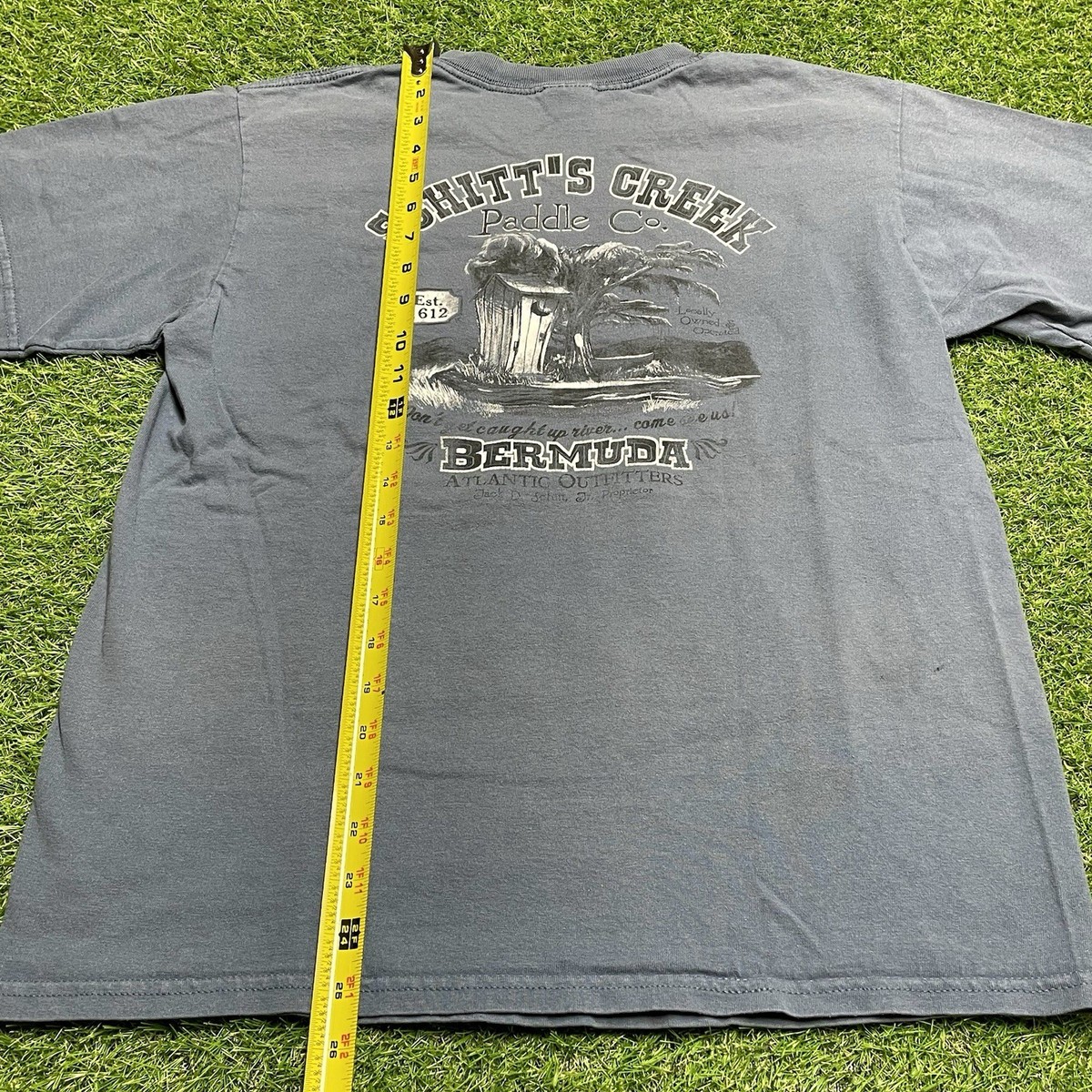 Schitt’s Creek Paddle Co Bermuda T Shirt Mens M Anvil Graphic Tee View 5