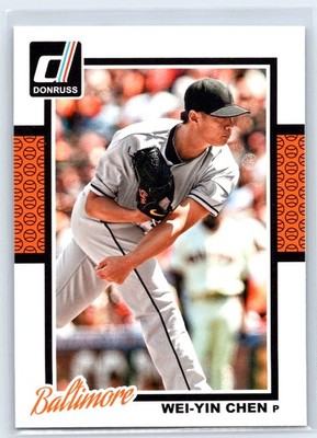 2014 Donruss Wei-Yin Chen Baltimore Orioles #118