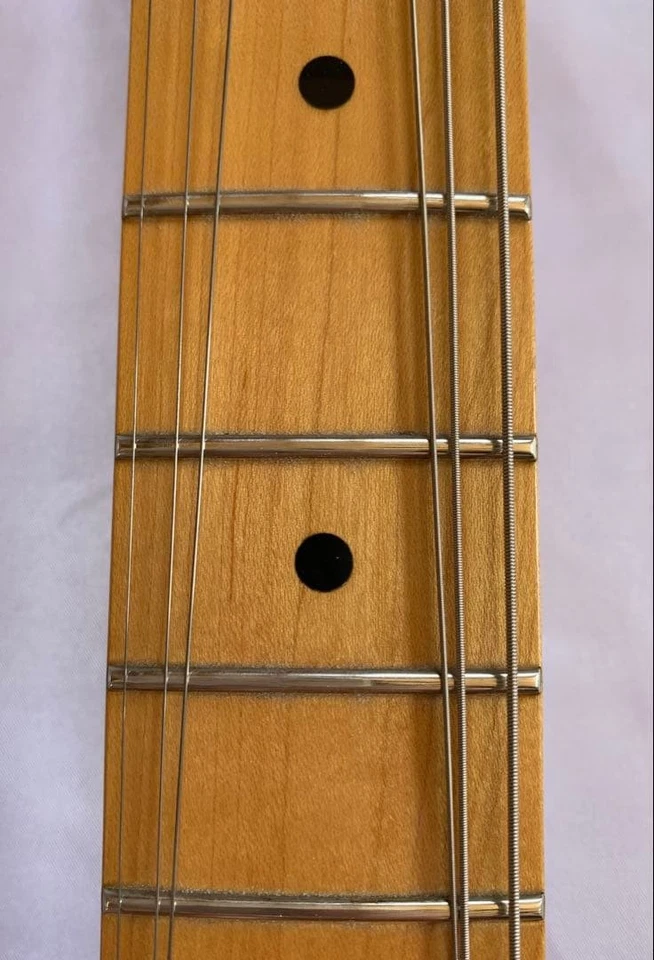 Fender Standard Stratocaster Left-Handed Mexico Midnight Wine w/ Extras - image 4 of 4