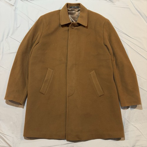 Movimento 100% Cashmere Coat Made In Italy 54r44r Brown Vintage