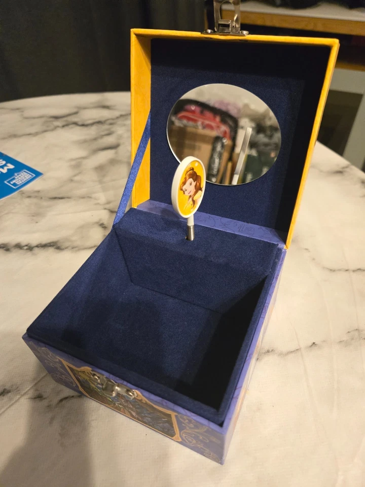 Disney Beauty And The Beast Spinning Music Jewellery Box - Image 3 of 4