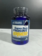 Super Beta Prostate Supplement Advanced For Men 60 Caplets. New And Sealed 04/28