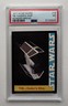 1977 Star Wars Wonder Bread #16 TIE – Vader’s Ship – PSA 7 N