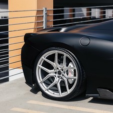 2021 Mv Forged Mvf5 Silver 20x9 21x12 Concave Wheels Fits Chevrolet Corvette C8