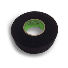 Renfrew Cloth Hockey Tape, 1" Black XT, 18m 18m 19.7 yd , Black XT