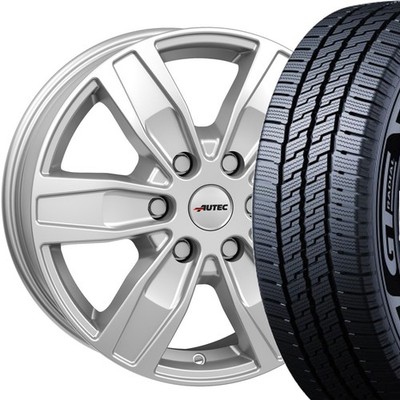 für VW T7 Transporter ab 2024 Winterräder SILB 225/55 GT Radial WT3 Winterreifen