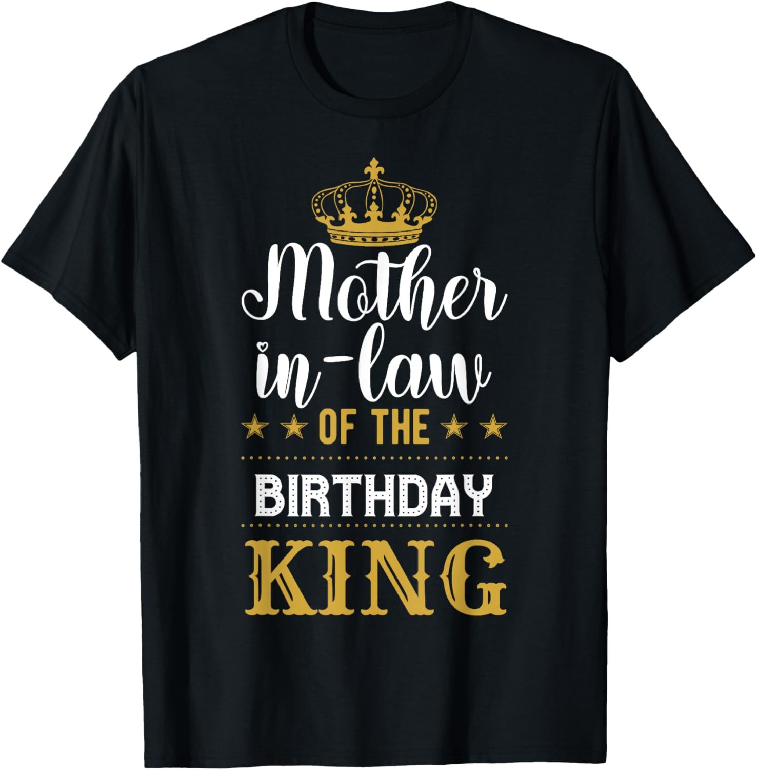 Mother-In-Law of the Birthday King Party Family Celebration T-Shirt Hoodie
