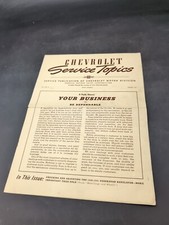 1941 Chevrolet Service Topics Vintage Dealer 1941 Chevrolet Service Topics Vintage Dealer