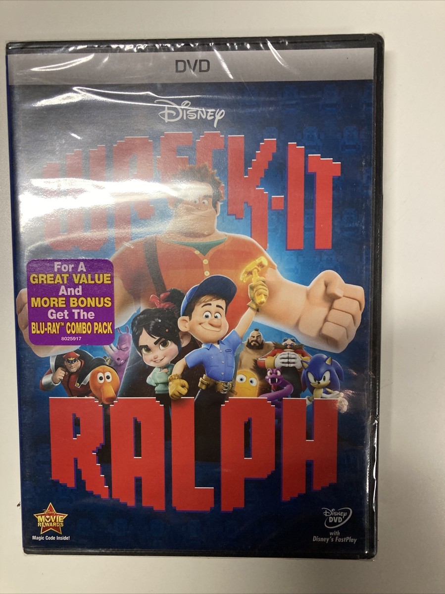 Wreck-It Ralph (DVD, 2012) 786936823004|