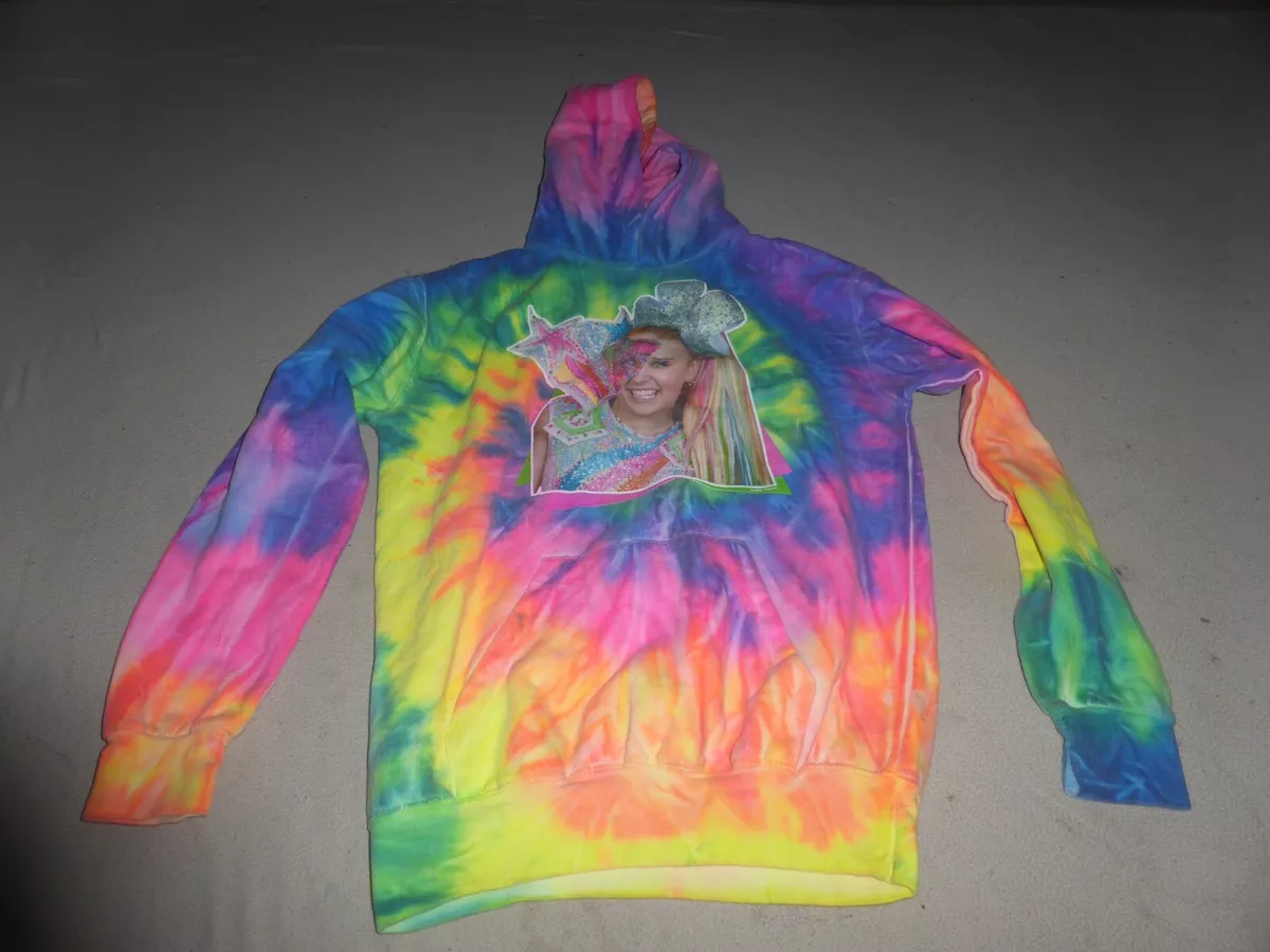 Jojo siwa tie dye hoodie discount