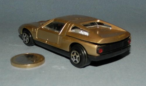 Norev France Jet-car série M réf 709 : Mercedes C111 Rotatif (Bronze métal) - Foto 5 di 9